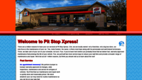 What Pitstopxpress.com website looked like in 2020 (4 years ago)