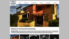 What Pauldavispartnership.com website looked like in 2020 (4 years ago)