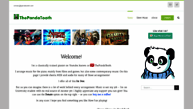 What Pandatooth.com website looked like in 2020 (4 years ago)