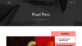 What Pixelperc.com website looked like in 2020 (4 years ago)