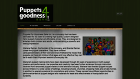 What Puppets4gs.com website looked like in 2020 (4 years ago)
