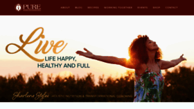 What Purenaturalhealth.ca website looked like in 2020 (4 years ago)