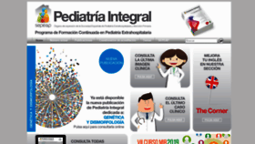 What Pediatriaintegral.es website looked like in 2020 (4 years ago)