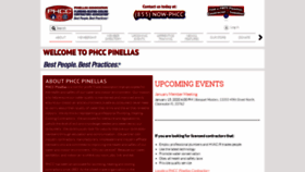 What Paphcc.com website looked like in 2020 (4 years ago)