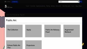 What Publicartwagga.com.au website looked like in 2020 (4 years ago)