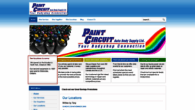 What Paintcircuit.com website looked like in 2020 (4 years ago)