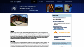 What Preferredpropertyinspectionsky.com website looked like in 2020 (4 years ago)