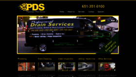 What Professionaldrainservicesmn.com website looked like in 2020 (4 years ago)