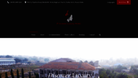 What Princessluxuryhotels.com website looked like in 2020 (4 years ago)