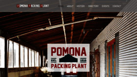 What Pomonapackingplant.com website looked like in 2020 (4 years ago)