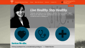 What Primarymedicalclinic.com website looked like in 2020 (4 years ago)