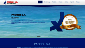 What Pacfishseafood.com website looked like in 2020 (4 years ago)
