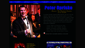 What Peteroprisko.com website looked like in 2020 (4 years ago)