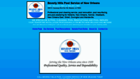 What Poolservice-neworleans.com website looked like in 2020 (4 years ago)