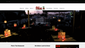 What Phonsthai.com.au website looked like in 2020 (4 years ago)