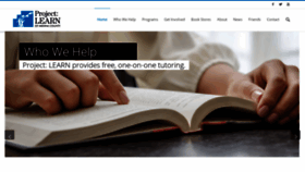 What Projectlearnmedina.org website looked like in 2020 (6 years ago)