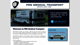 What Prnmedicaltransport.com website looked like in 2020 (5 years ago)