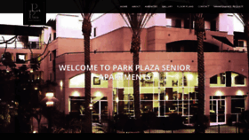 What Parkplazaseniorapts.com website looked like in 2020 (4 years ago)