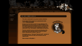 What Plushies.de website looked like in 2020 (4 years ago)