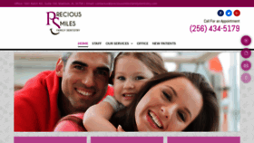 What Precioussmilesfamilydentistry.com website looked like in 2020 (4 years ago)