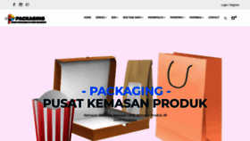 What Packaging.co.id website looked like in 2020 (4 years ago)