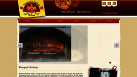 What Pompeiisinferno.com website looked like in 2020 (4 years ago)