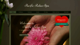 What Pacificrelaxspa.com website looked like in 2020 (4 years ago)