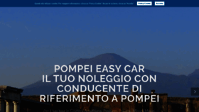 What Pompeieasycar.com website looked like in 2020 (4 years ago)