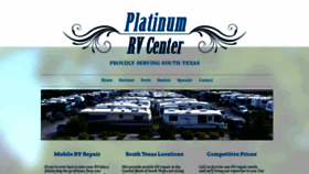 What Platinumrvcenter.com website looked like in 2020 (4 years ago)