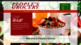 What Peoplesgrocerycrofton.com website looked like in 2020 (4 years ago)