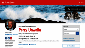 What Perryunwalla.com website looked like in 2020 (4 years ago)