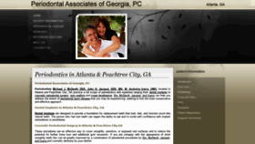 What Periogeorgia.com website looked like in 2020 (4 years ago)