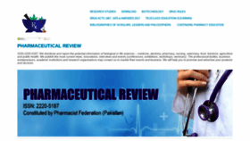What Pharmareview.wordpress.com website looked like in 2020 (4 years ago)