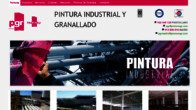 What Pinturasgr.com website looked like in 2020 (4 years ago)