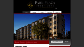 What Parkplazabelvidere.com website looked like in 2020 (4 years ago)
