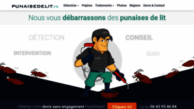 What Punaisedelit.fr website looked like in 2020 (4 years ago)