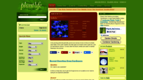 What Plantlifeonline.net website looked like in 2020 (4 years ago)