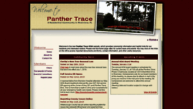 What Panthertracehoa.org website looked like in 2020 (4 years ago)