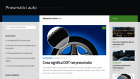 What Pneumatici-auto.it website looked like in 2020 (4 years ago)