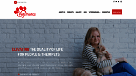What Petsthetics.com website looked like in 2020 (4 years ago)