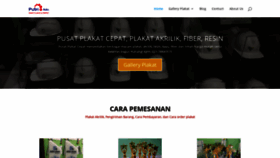 What Plakatcepat.com website looked like in 2020 (4 years ago)