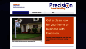 What Precision-wash.com website looked like in 2020 (4 years ago)