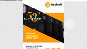 What Polyplast.co.in website looked like in 2020 (4 years ago)