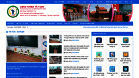 What Pgddttayson.edu.vn website looked like in 2020 (4 years ago)