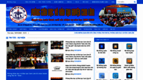 What Pgddtcamlam.edu.vn website looked like in 2020 (4 years ago)