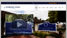 What Pomonavistacarecenter.com website looked like in 2020 (4 years ago)