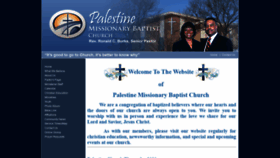 What Palestinembcdetroit.org website looked like in 2020 (6 years ago)