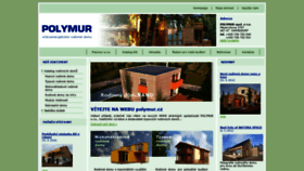 What Polymur.cz website looked like in 2020 (4 years ago)