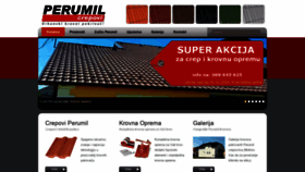 What Perumil.com website looked like in 2020 (4 years ago)