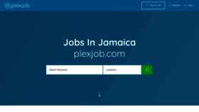 What Plexjob.com website looked like in 2020 (4 years ago)
